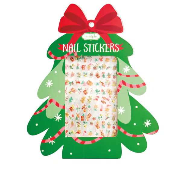Christmas Tree Nail Sticker Set