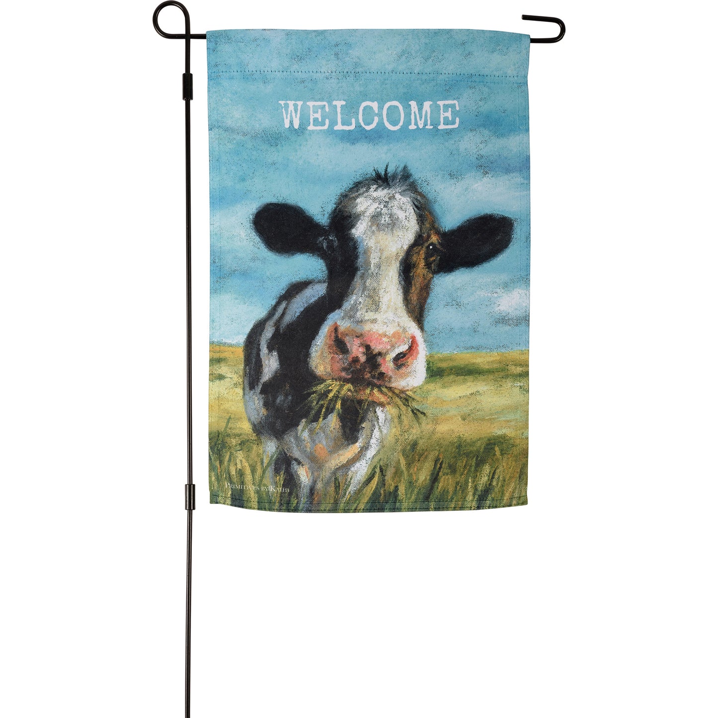 Garden Flag | Welcome Cow