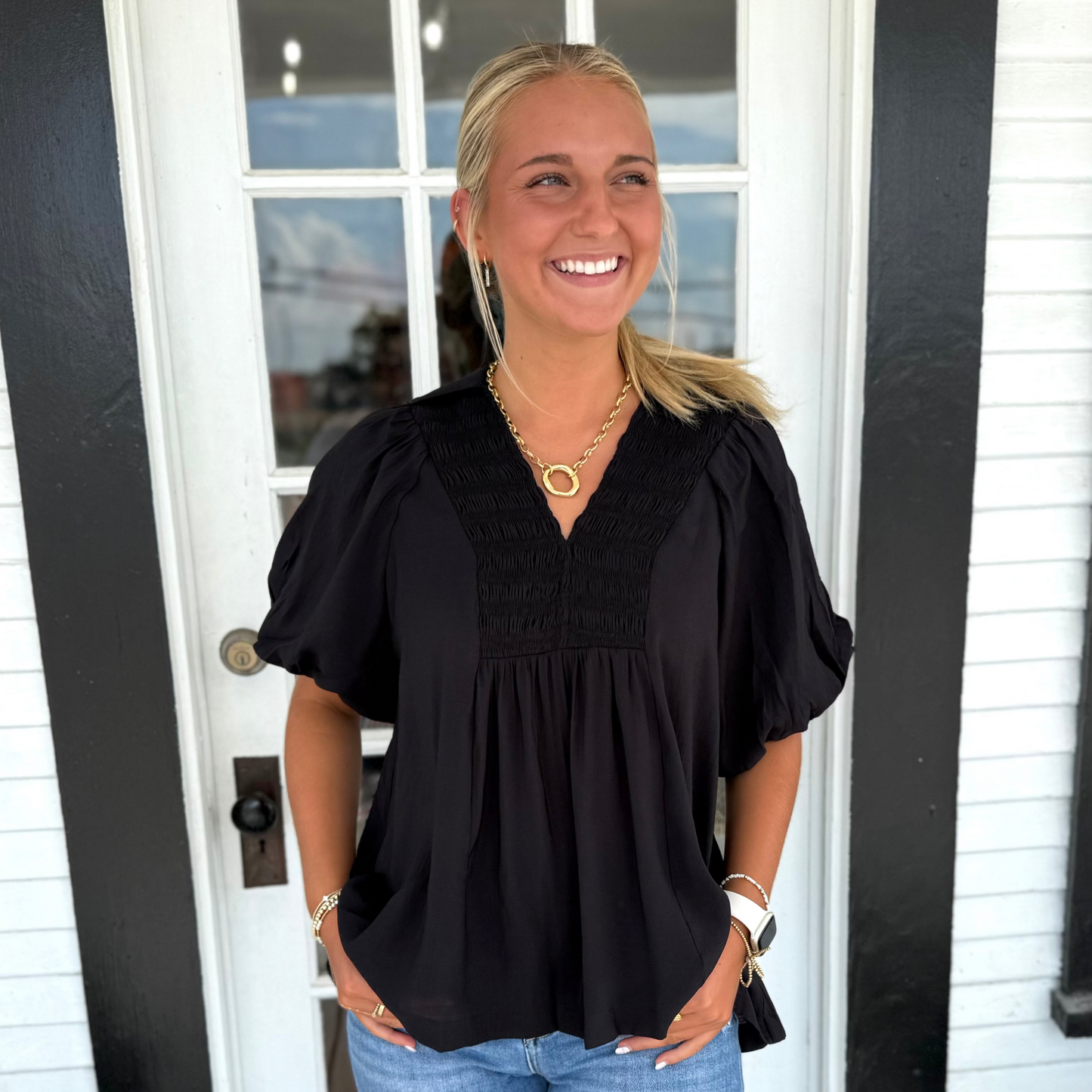 Fern Top | Black