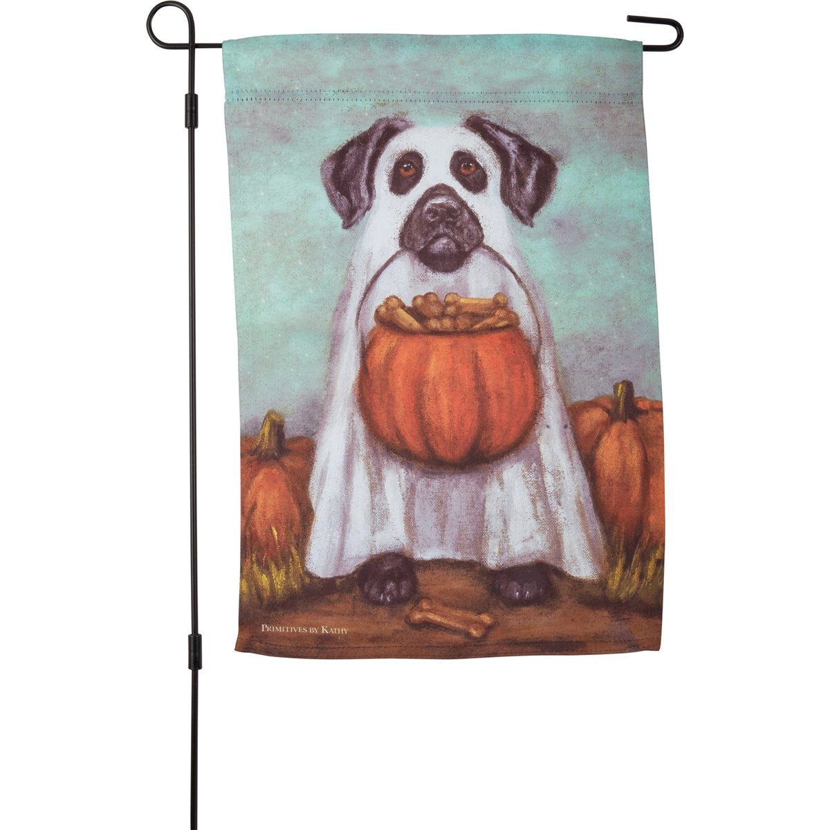 Ghost Dog Garden Flag