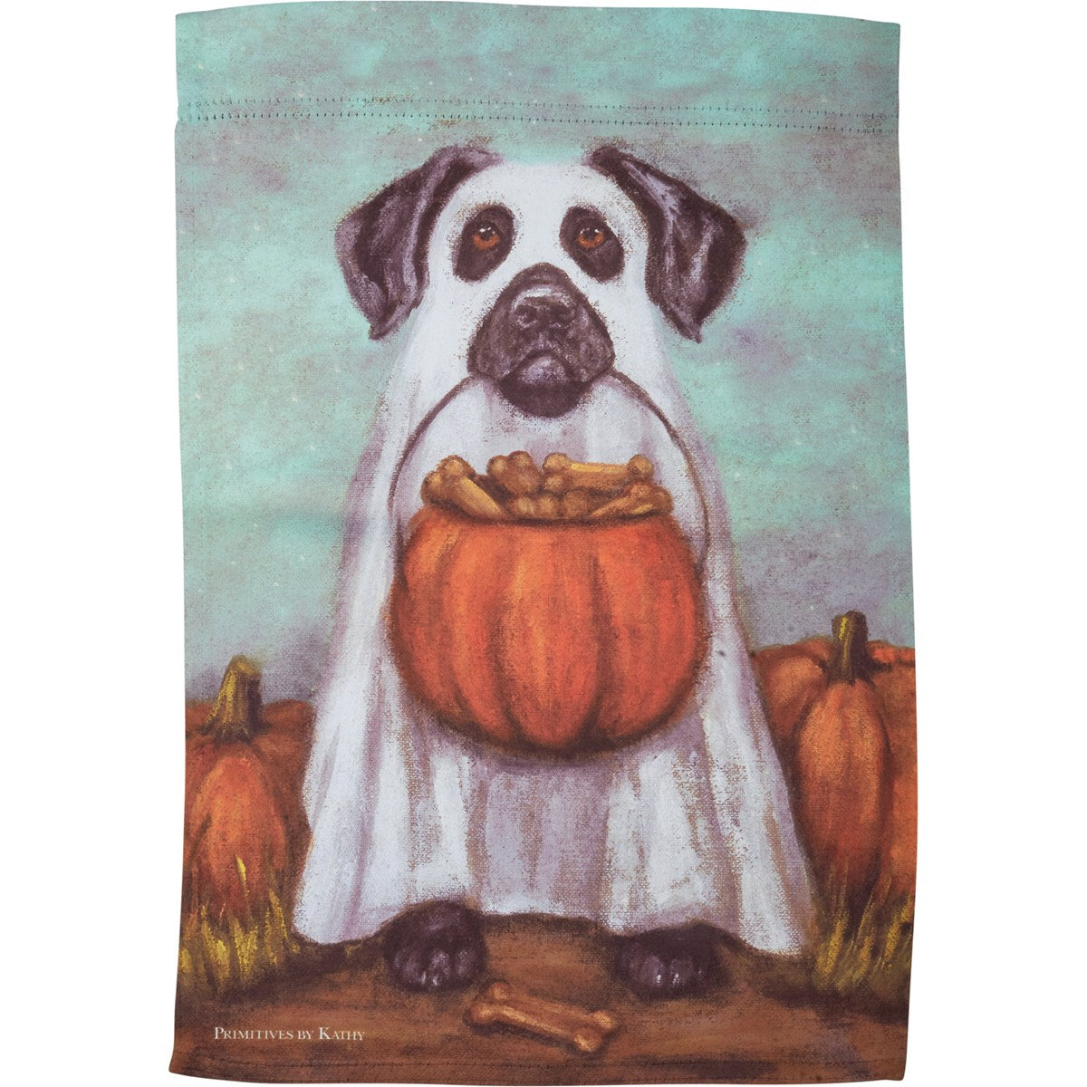 Ghost Dog Garden Flag