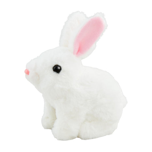 White Hoppin' Bunny
