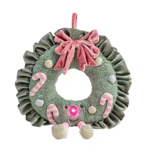 Tinsley Wreath Light-Up Plush Pal