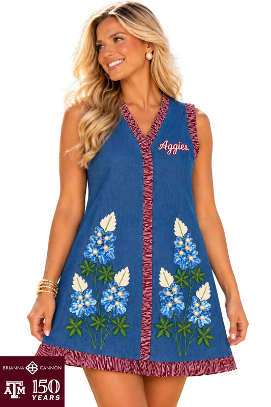 BC | Texas A&M 150 Bluebonnet Dress