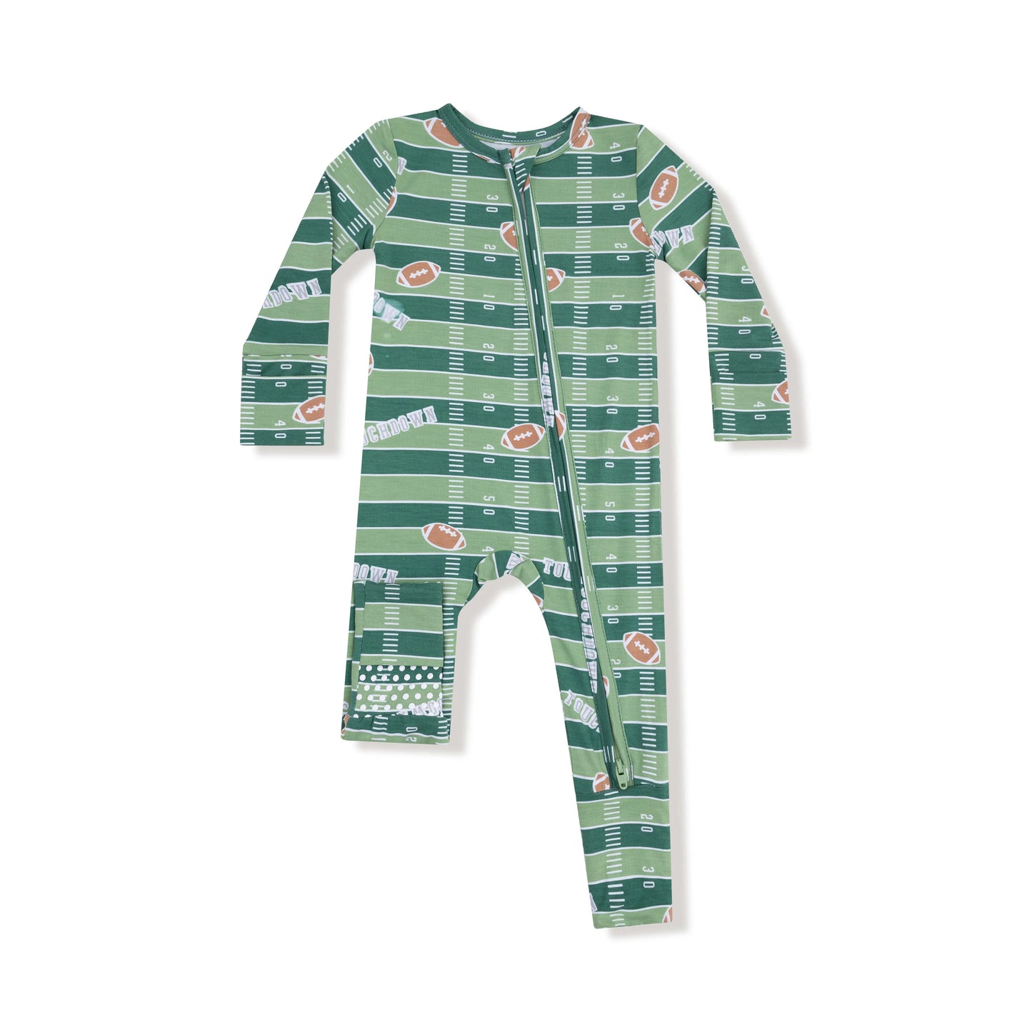 Football Field - Glow in the Dark | Convertible Romper