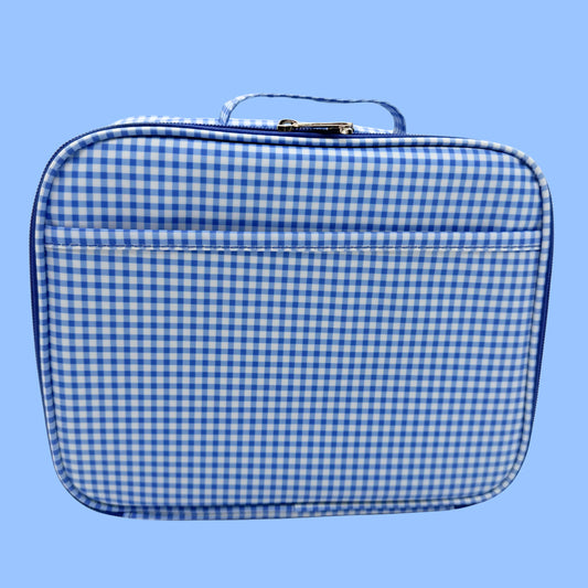 Blue Gingham Lunchbox