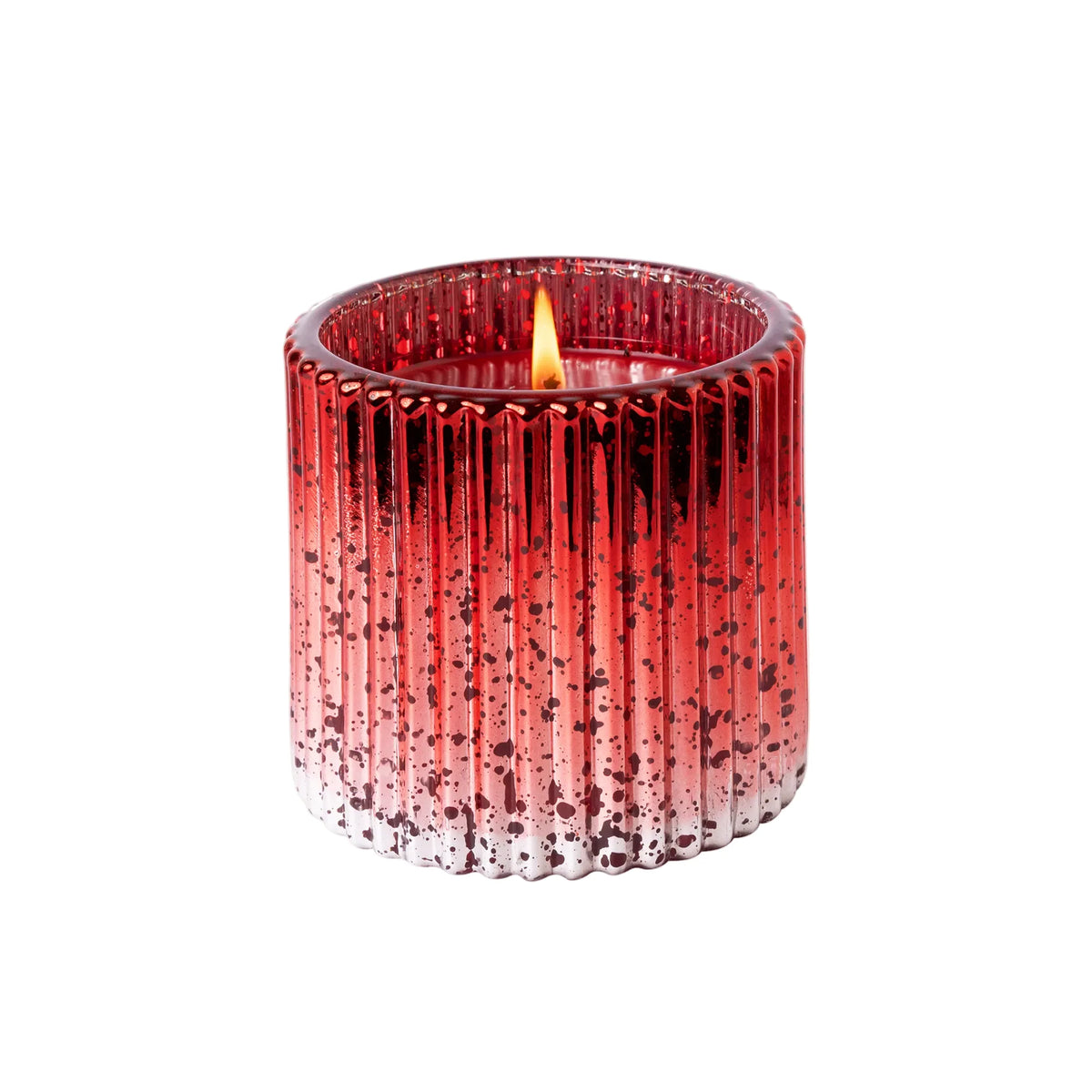 The Smell of Christmas® | Plaid Ribbed Glass Candle