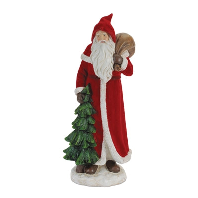 Santa with Tree