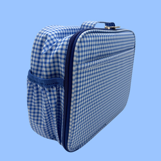 Blue Gingham Lunchbox