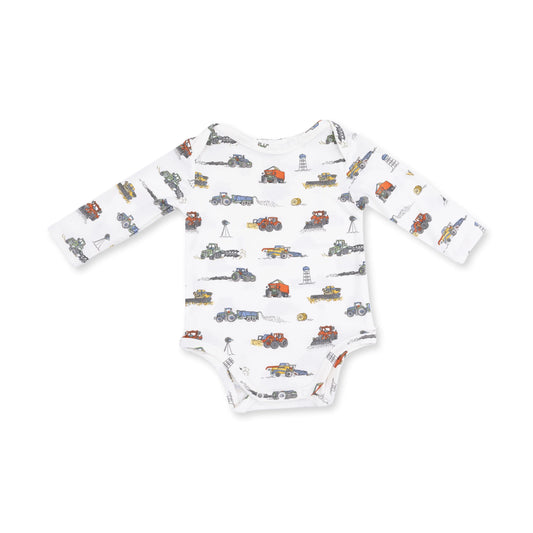 Farm Machines I Long Sleeve Bodysuit