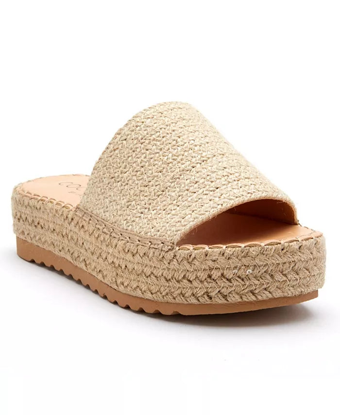 Dal Mar Platform Sandal | Natural