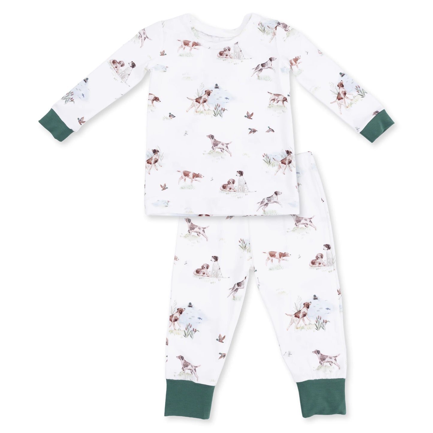 Pointer Pups and Duck Buddies | Long Sleeve Loungewear Set