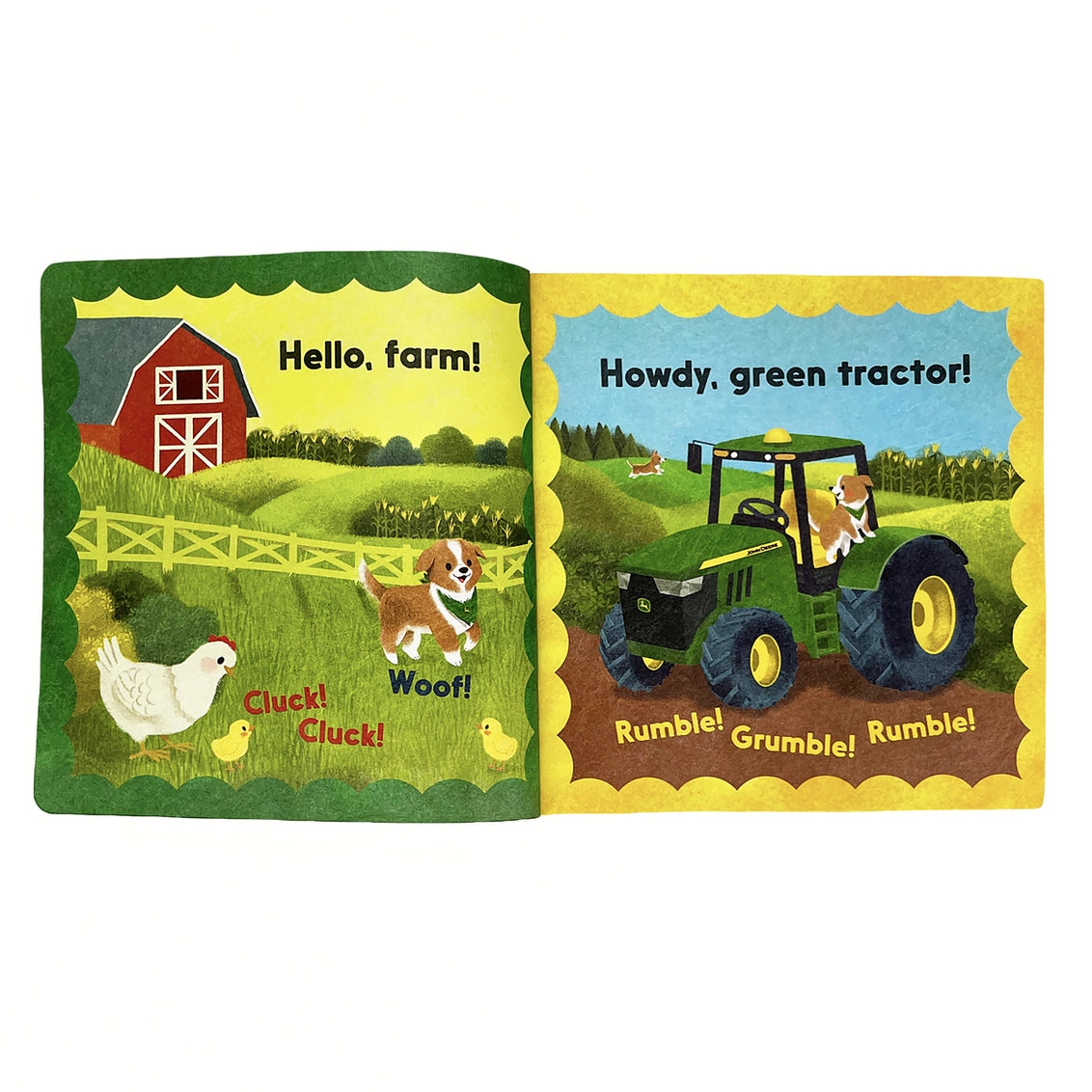 John Deere Kids Hello, Farm! (A Tuffy Book)