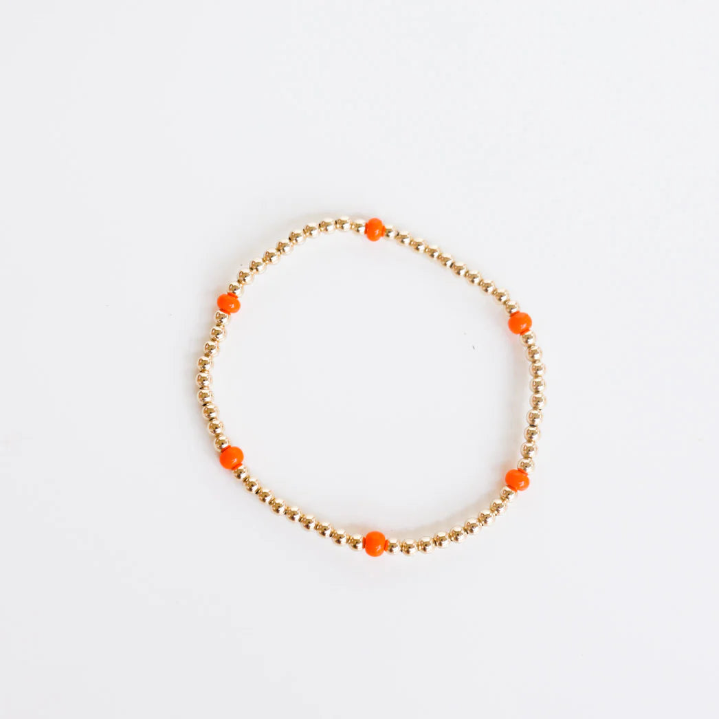 Orange Poppi Bracelet