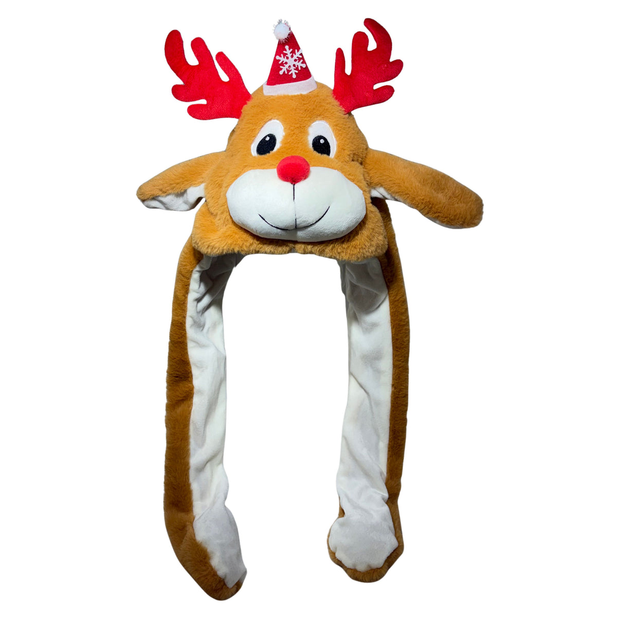 Reindeer Hat with Moving Ears