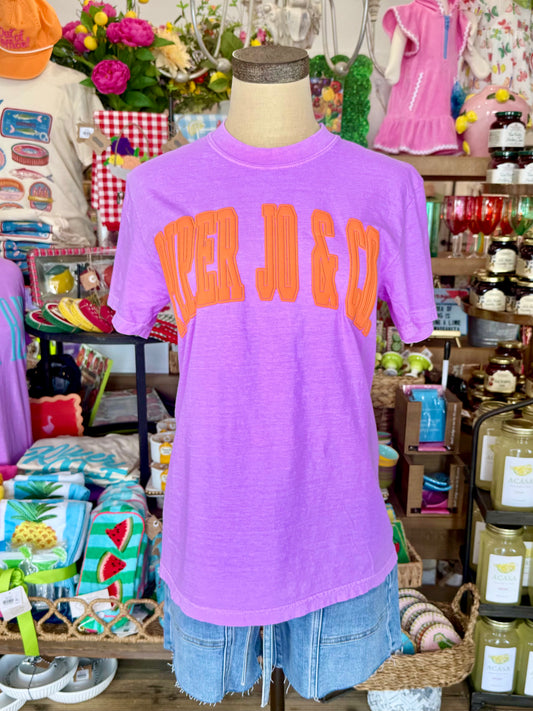 Piper Jo & Co Tee | Violet