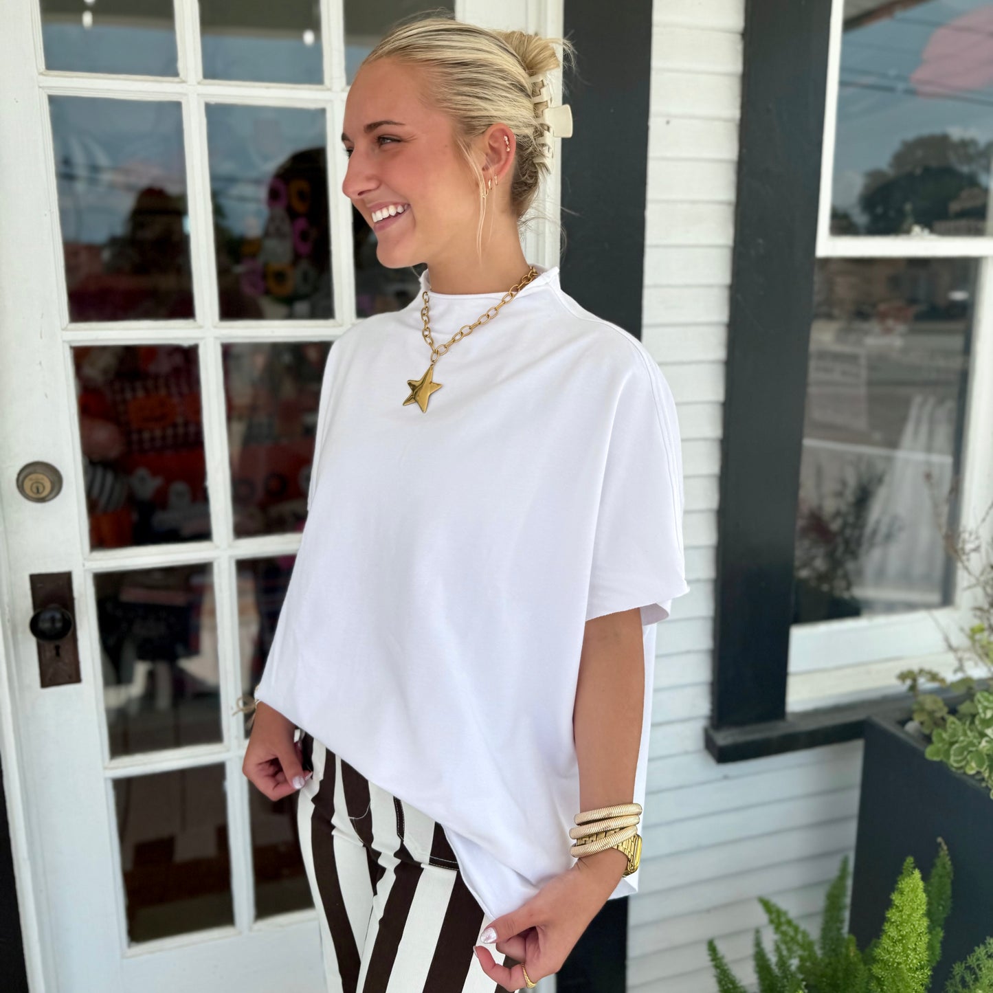 Cullen Top | White
