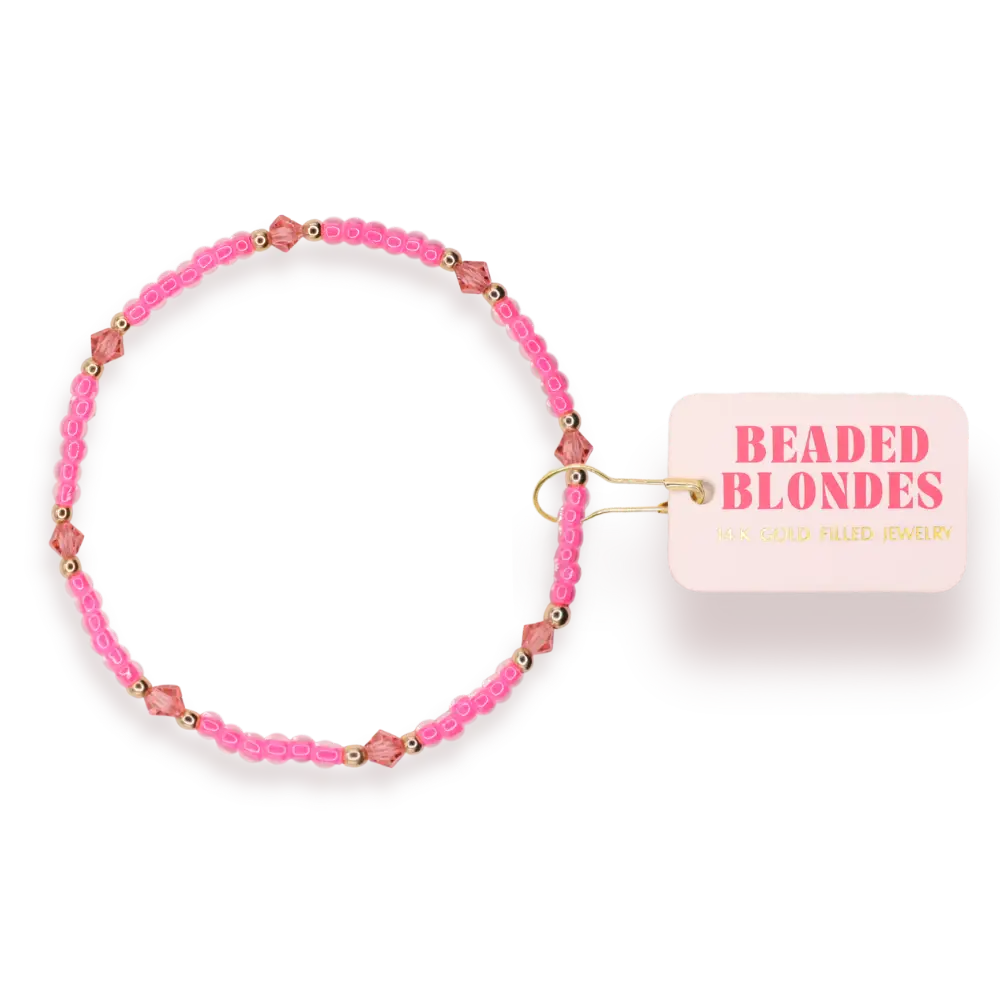 Eleanor Bracelet in Hot Pink