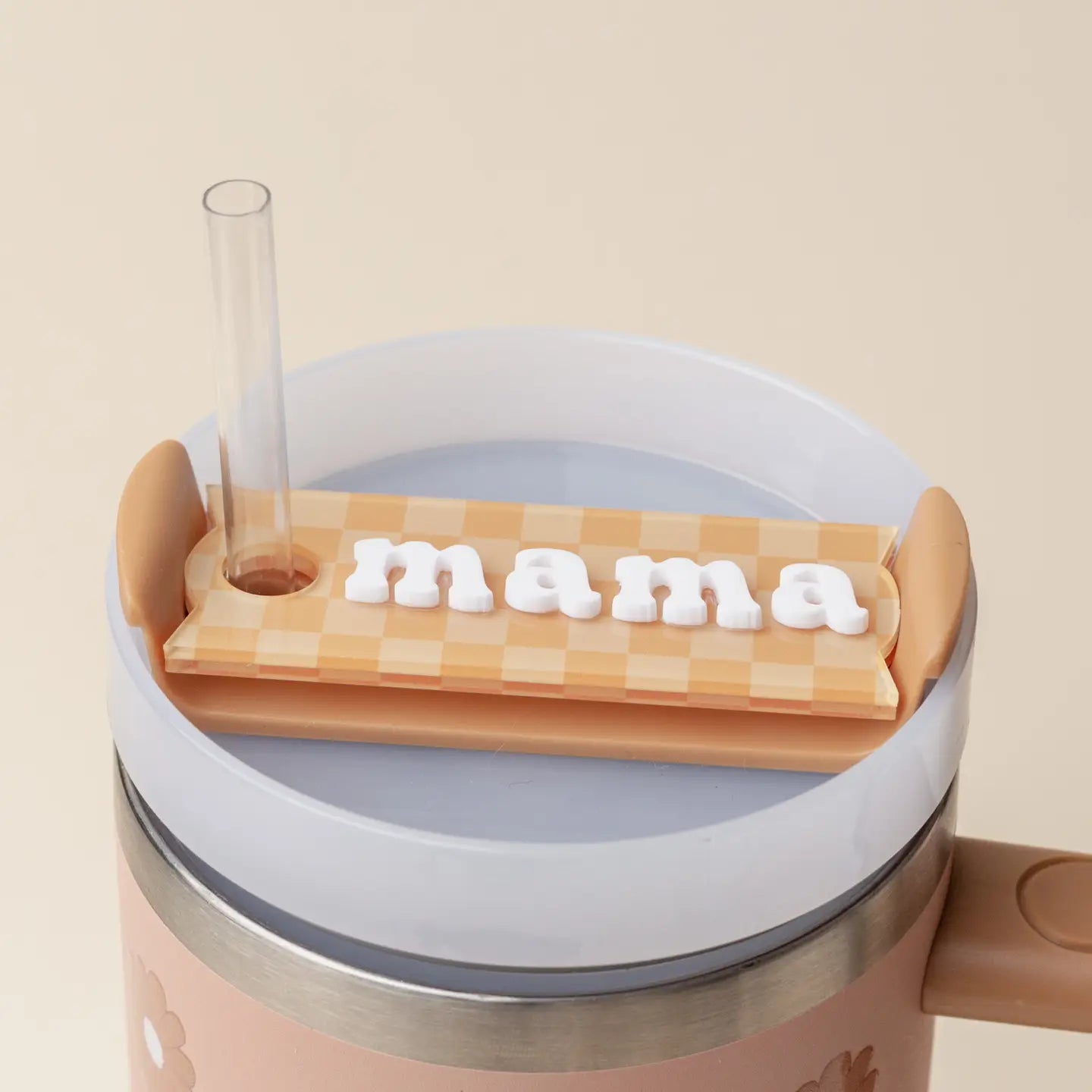 Tumbler Lid Tag | Mama