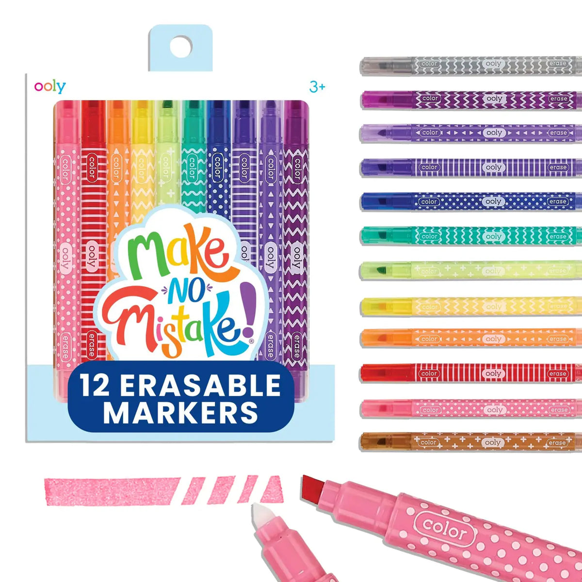 Make No Mistake! Erasable Markers - Set of 12