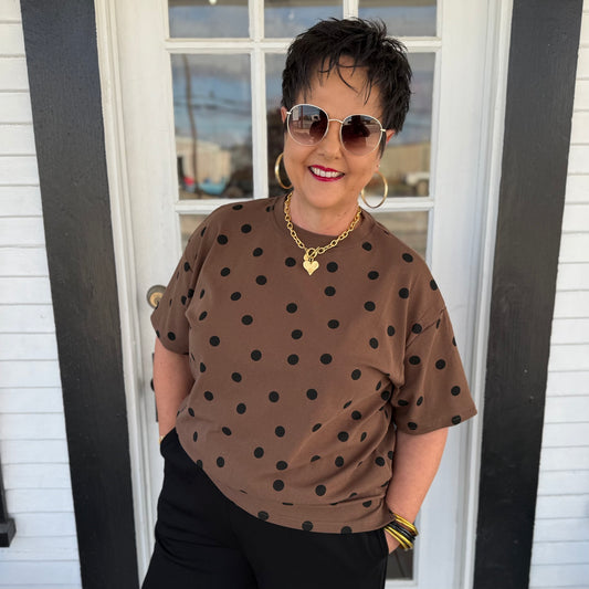 Betty Top | Brown