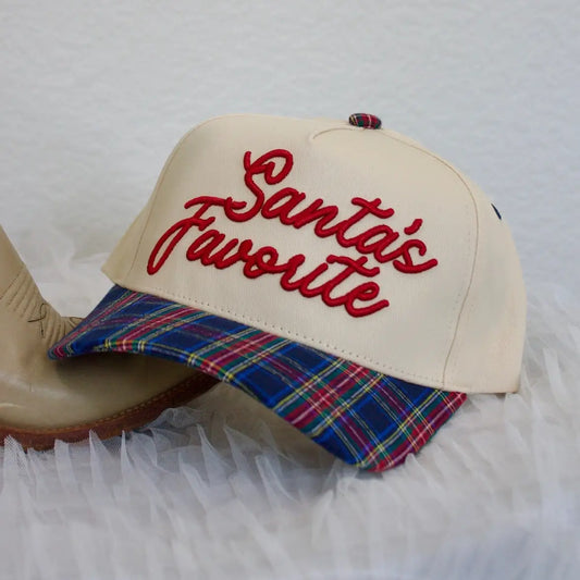 Santa's Favorite Canvas Cap