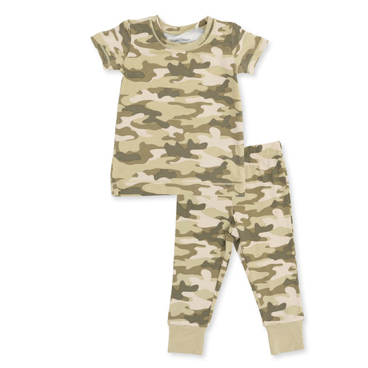 Camo Viscose I Short Sleeve Loungewear Set