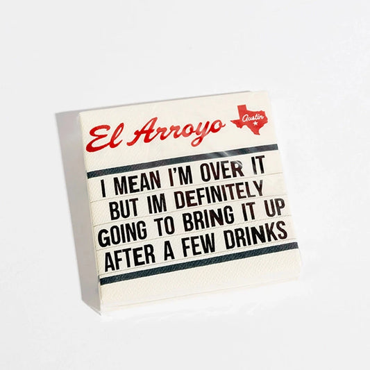 Cocktail Napkins (Set of 25) - Over It