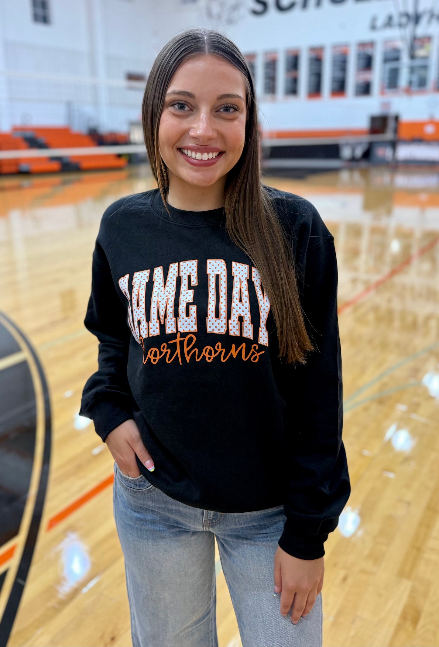 Game Day Shorthorns Crewneck