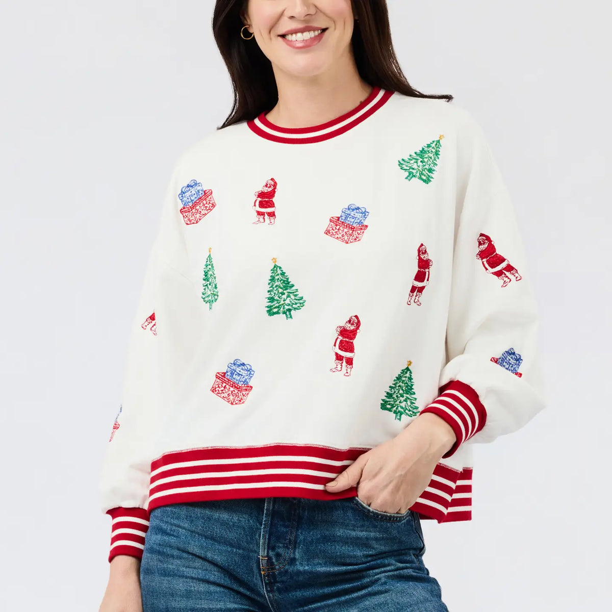 Sweatshirt Millie Tidings and Toile