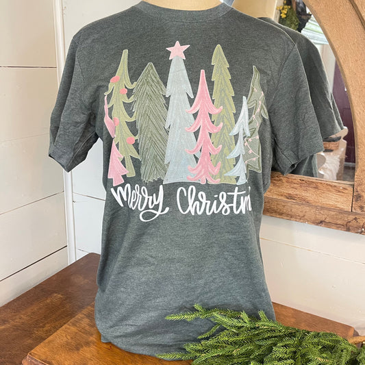 Merry Christmas Tree Tee