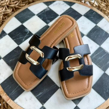 Feng Sandals | Black