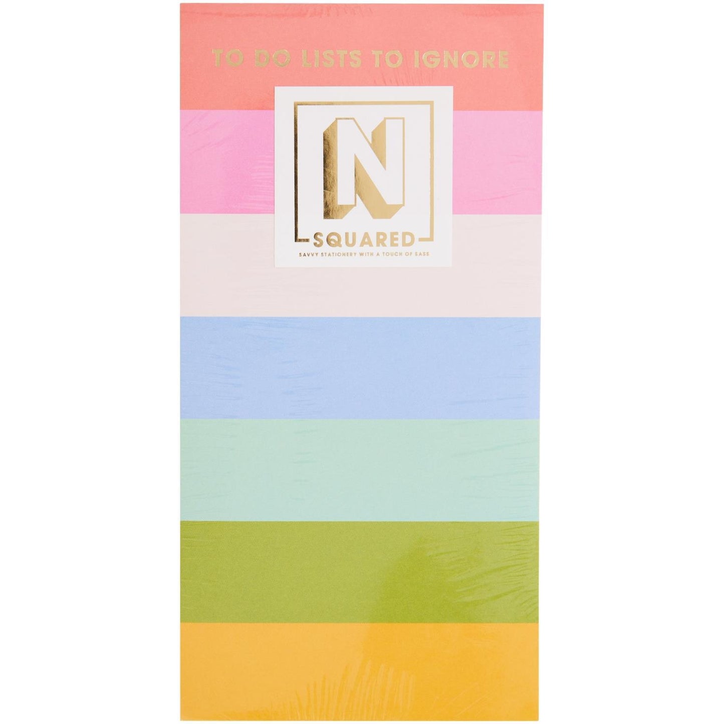 N Squared List Pad | Stripe