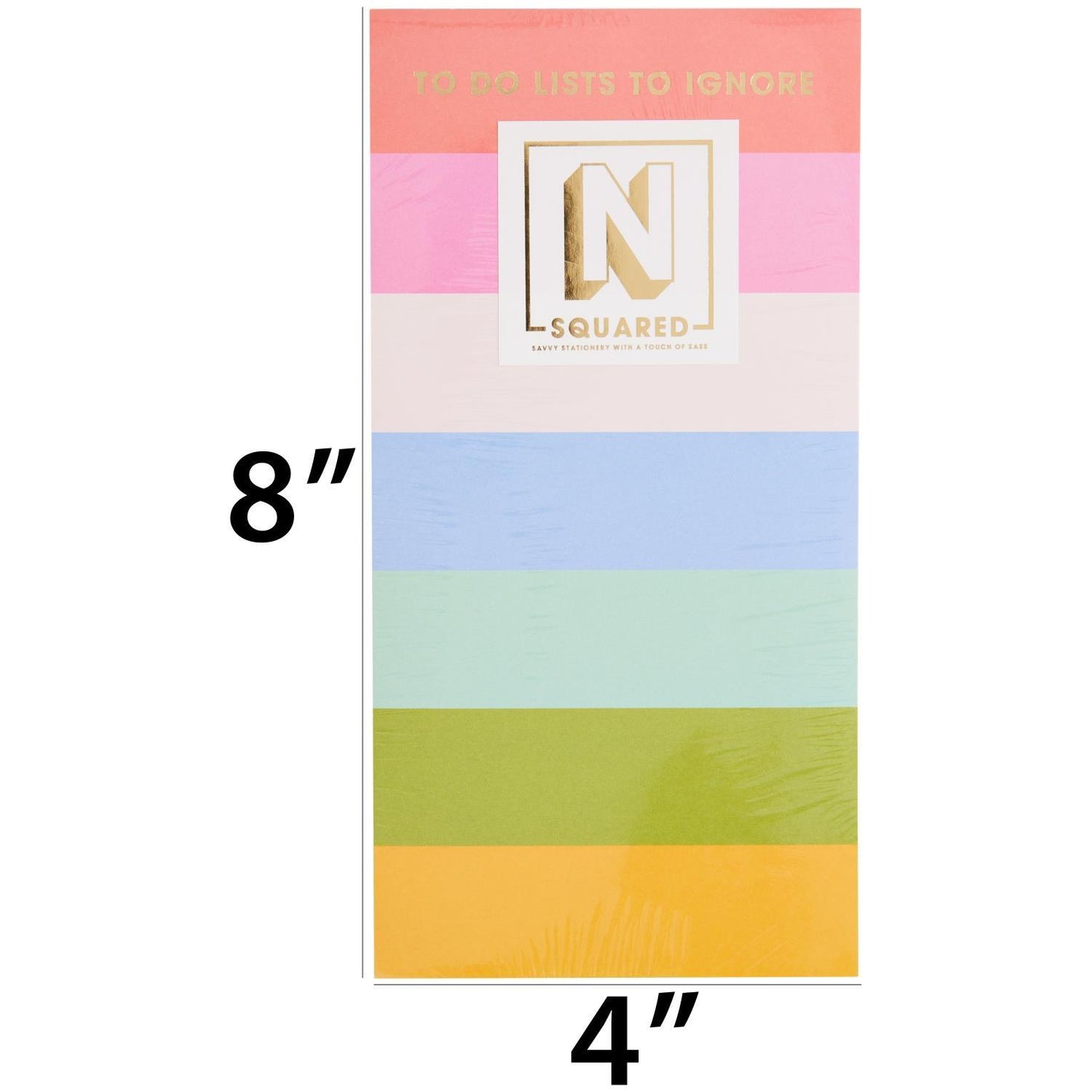 N Squared List Pad | Stripe