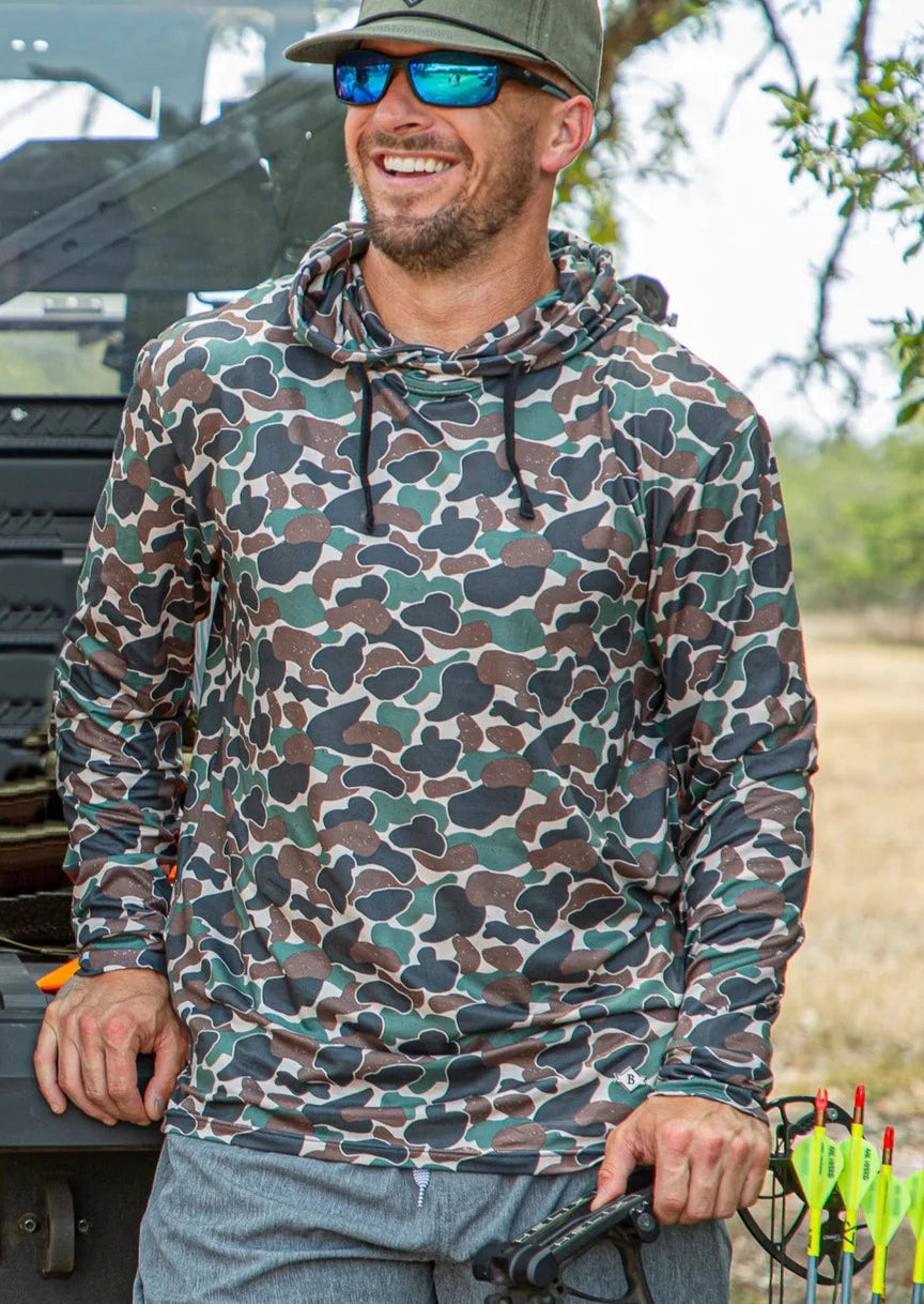 Performance Hoodie | Throwback Camo