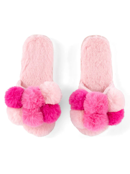 Carina Slippers, Pink