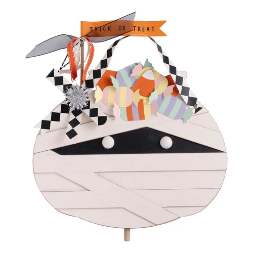Mummy Candy Pail Topper