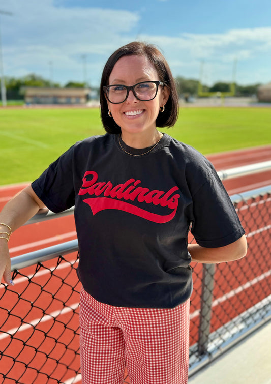 Cardinals Script Tee