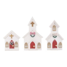Churches Set of 3