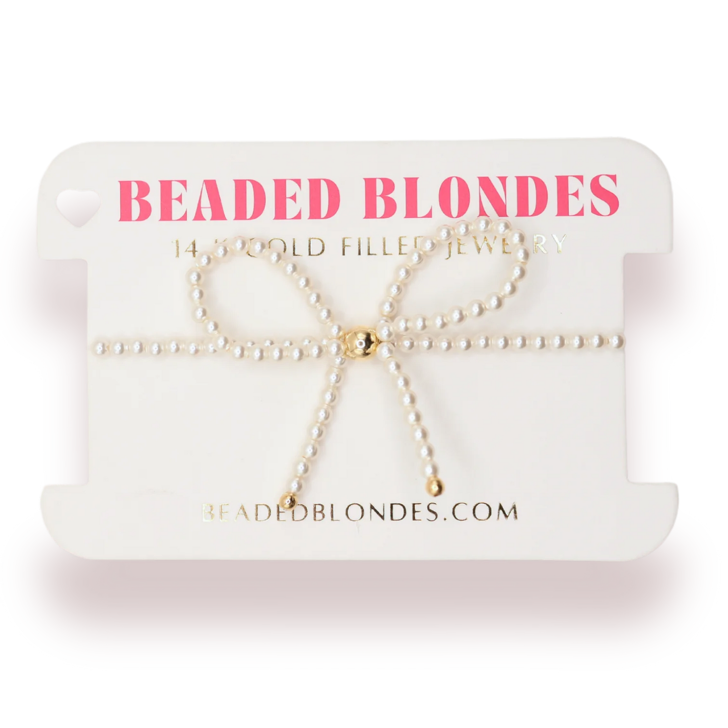 Pearl Bow Bracelet | Extended Plus