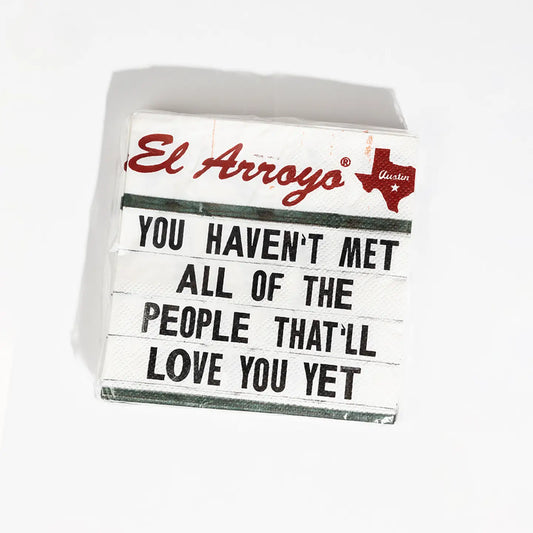 Cocktail Napkins (Pack of 20) - Love You Yet