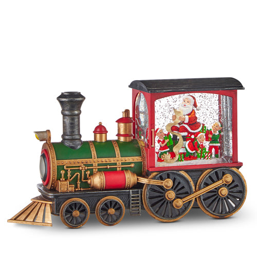 Santa's List Musical Lighted Water Train