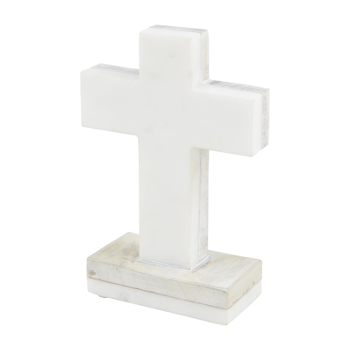 White Standing Cross