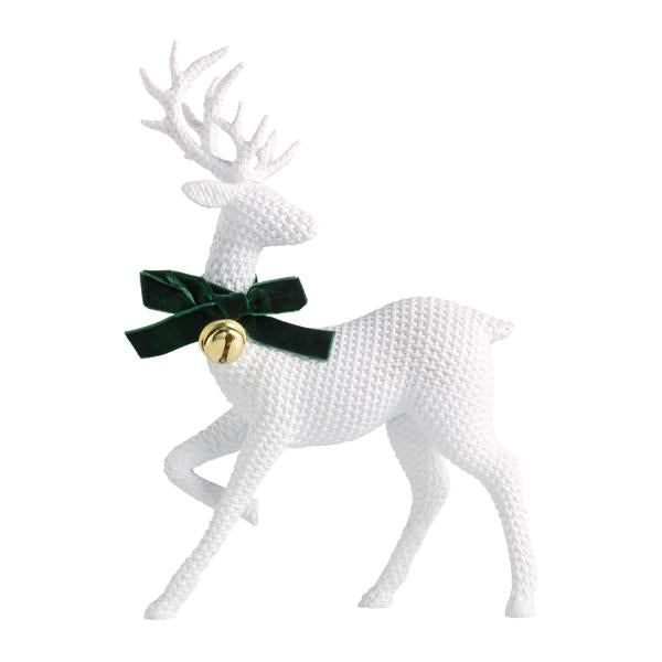 Large Resin White Deer