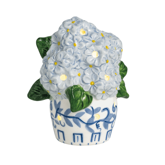 Hydrangea Light-Up Sitter