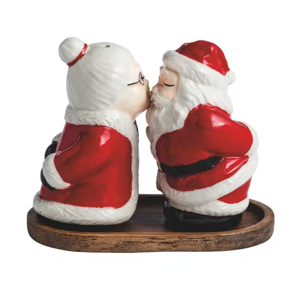 Mr. And Mrs. Claus Salt And Pepper Set
