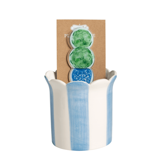 Topiary Pot With Plant Stake