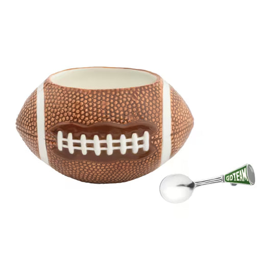 Football Dip Bowl Set
