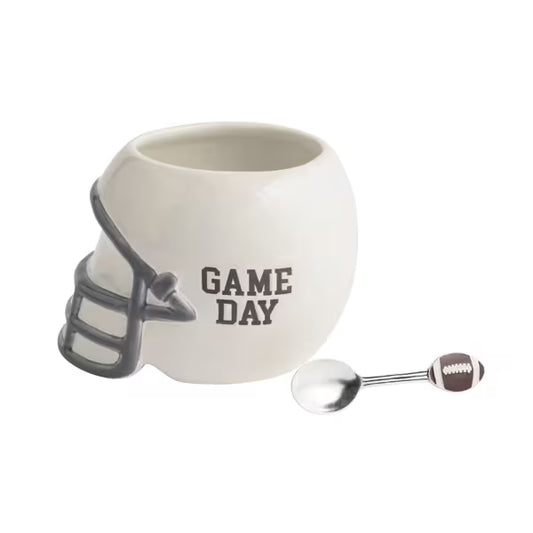 Football Helmet Dip Bowl Set