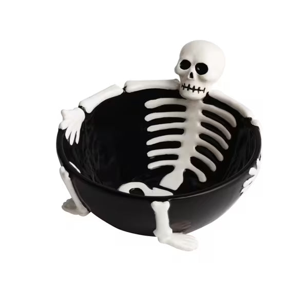 Lounging Skeleton Bowl